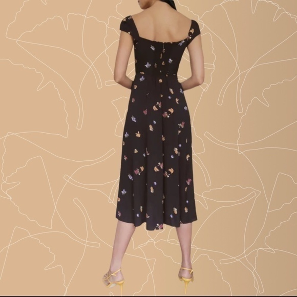Brand new Black MIDI dress - Picture 3 of 5